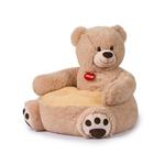 Poltrona Orso Beige 50x50x50 cm - Confortevole e Morbida