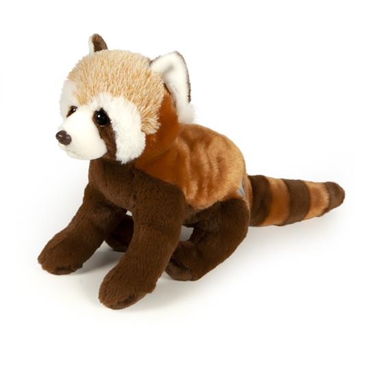 PANDA ROSSO SEDUTO 26CM ECO-FRIENDLY