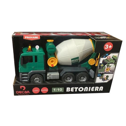 Auto Betoniera Scala 1:10 Con Luci Suoni Obox  37545