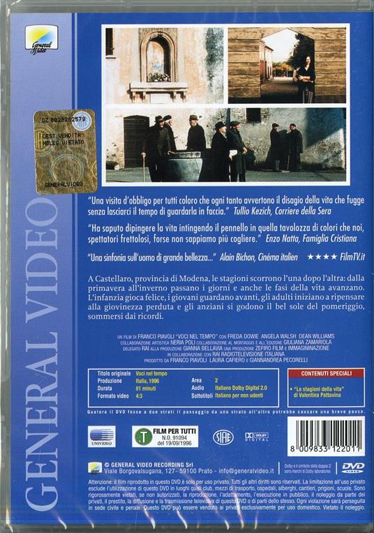 Voci nel tempo di Franco Piavoli - DVD - 2