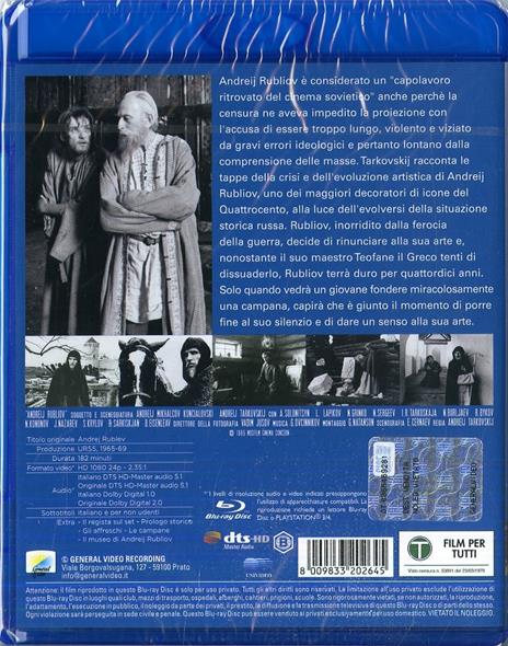 Andreij Rubliov  (Blu-ray) di Andrej A. Tarkovskij - Blu-ray - 7