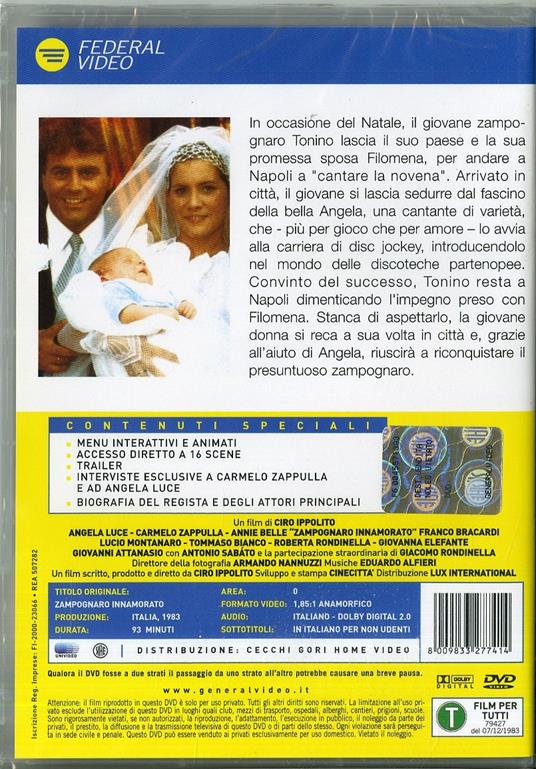 Zampognaro innamorato di Ciro Ippolito - DVD - 2