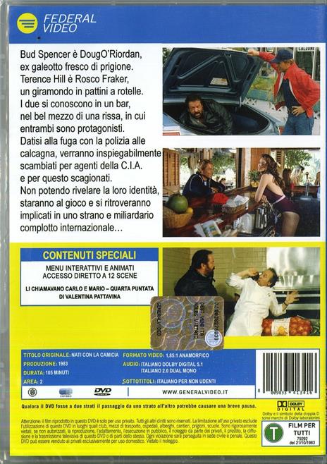 Nati con la camicia di Enzo Barboni - DVD - 2