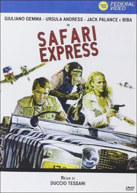Safari Express di Duccio Tessari - DVD