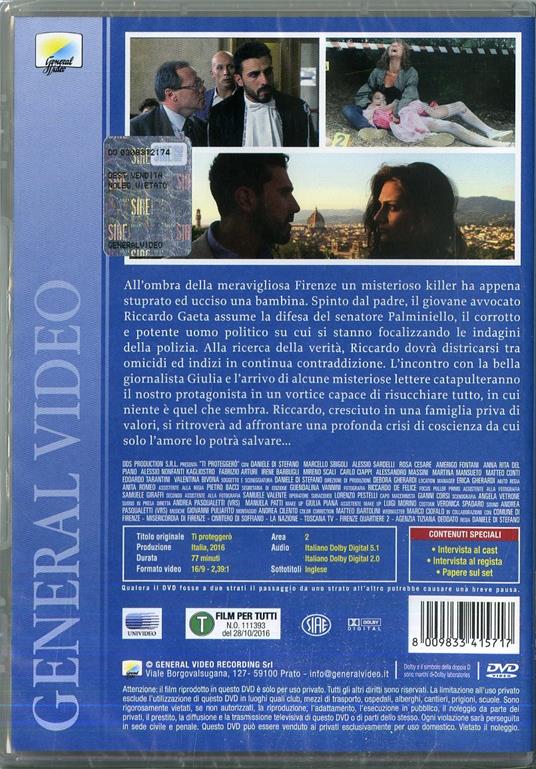Ti proteggerò (DVD) di Daniele Di Stefano - DVD - 2
