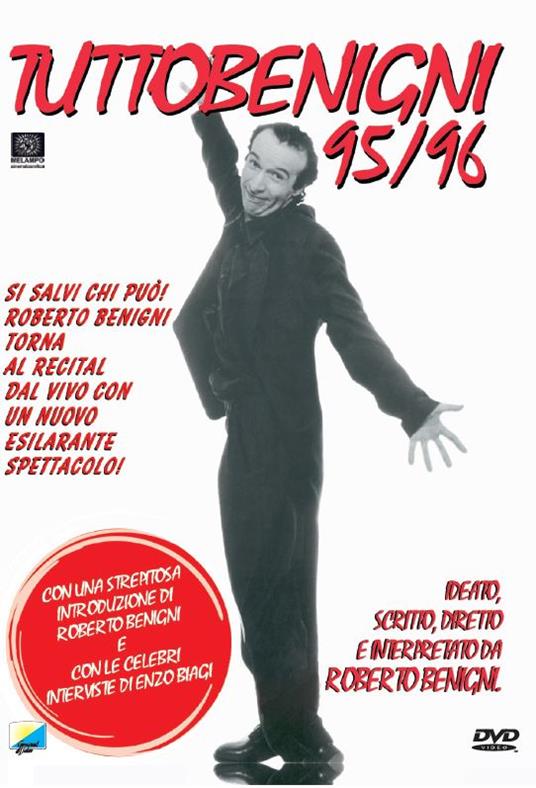 Tuttobenigni 95/96 (DVD) di Roberto Benigni - DVD