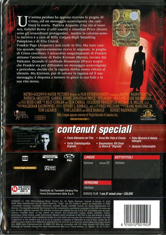Stigmate (DVD) di Rupert Wainwright - DVD - 2