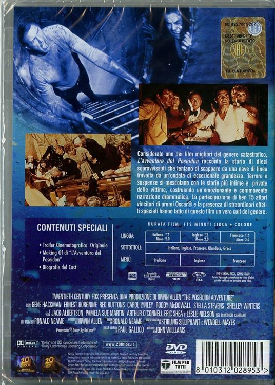 L' avventura del Poseidon di Ronald Neame - DVD - 2