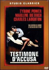 Testimone d'accusa di Billy Wilder - DVD