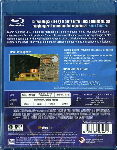 Sunshine di Danny Boyle - Blu-ray - 2