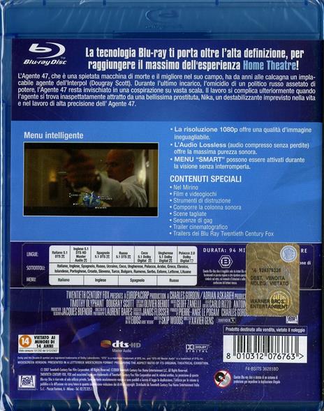 Hitman. L'assassino di Xavier Gens - Blu-ray - 2