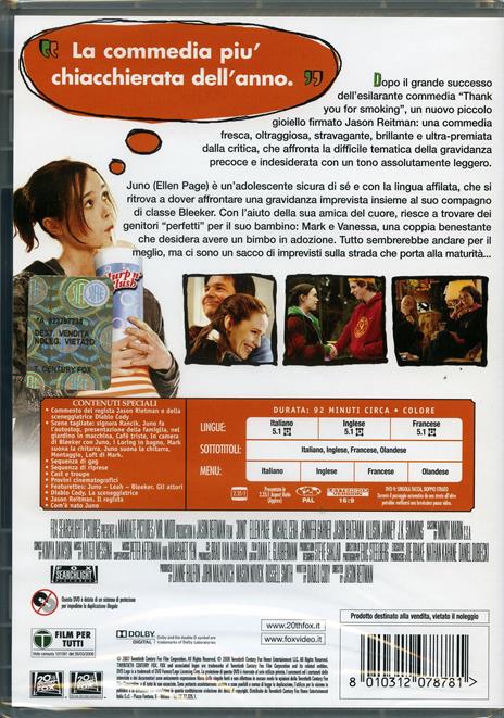 Juno di Jason Reitman - DVD - 2