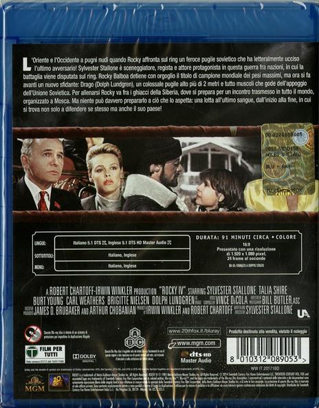 Rocky IV di Sylvester Stallone - Blu-ray - 2