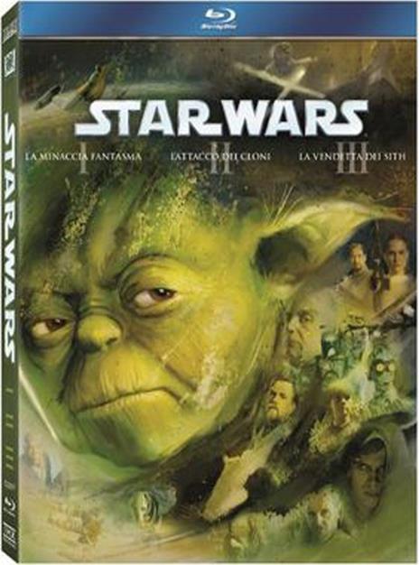 Star Wars. Prequel Trilogy. Episodi I - II - III (3 Blu-ray) di George Lucas