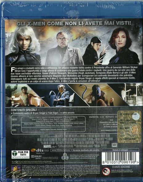 X-Men 2 di Bryan Singer - Blu-ray - 2