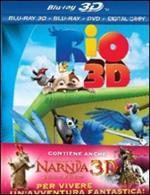 Rio. Le cronache di Narnia. Il viaggio del veliero. 3D (2 DVD + 2 Blu-ray + 2 Blu-ray 3D)