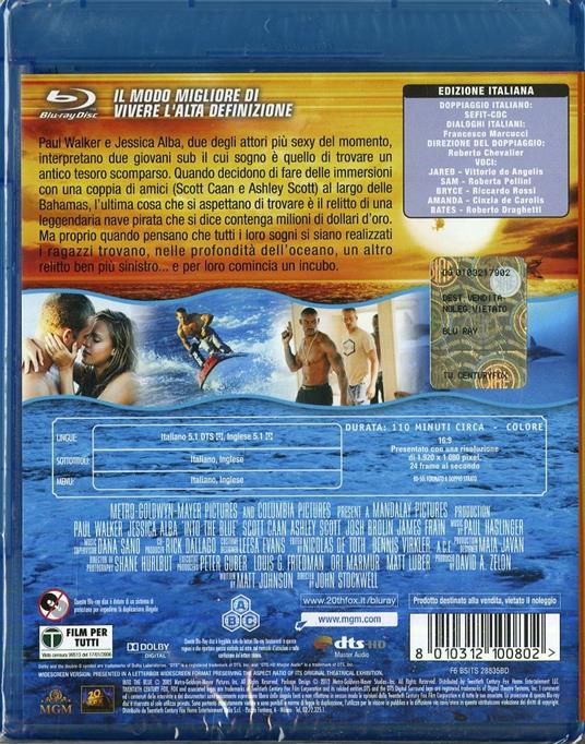 Trappola in fondo al mare Bluray Film di John Stockwell Avventura