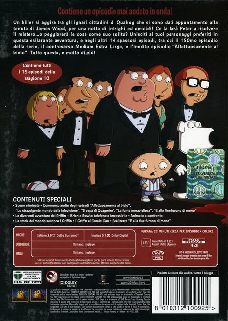 I Griffin. Stagione 10 (3 DVD) - DVD - 2