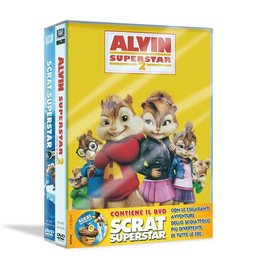 Alvin superstar 2. Scrat superstar (2 DVD) - DVD - Film di Betty Thomas  Bambini e ragazzi