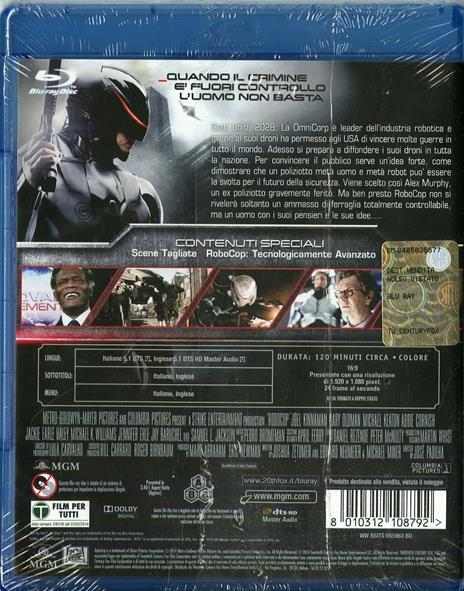 RoboCop di José Padilha - Blu-ray - 2