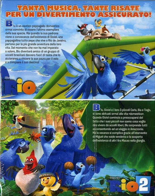 Rio - Rio 2. 3D (Blu-ray + Blu-ray 3D) di Carlos Saldanha - 2