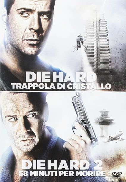 Die Hard. Trappola di cristallo +Die Hard 2. 58 minuti per morire (DVD) di Renny Harlin,John Mctiernan - DVD