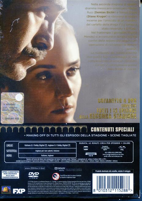 The Bridge. Stagione 2 (4 DVD) di Alex Zakrzewski,Keith Gordon,Gwyneth Horder-Payton - DVD - 2