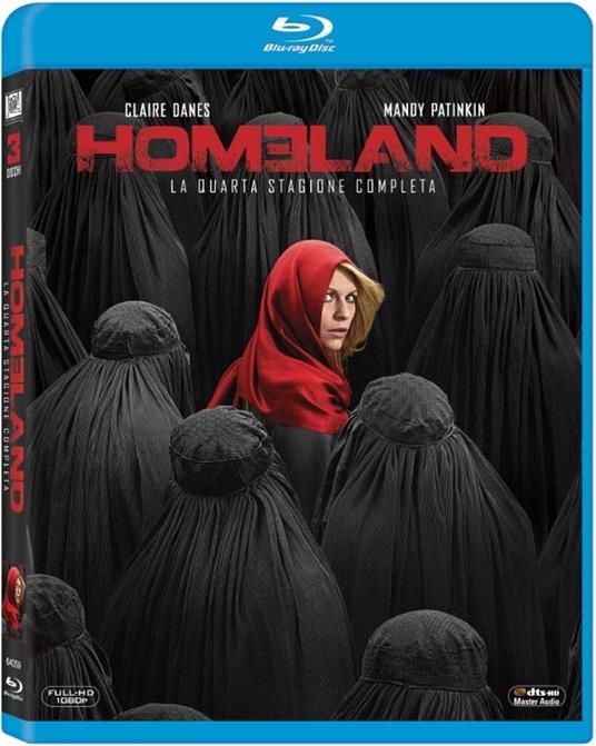 Homeland. Stagione 4 (3 Blu-ray) di Michael Cuesta,Guy Ferland,Daniel Attias - Blu-ray