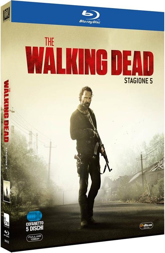 The Walking Dead. Stagione 5. Serie TV ita (5 Blu-ray) di Greg Nicotero,Guy Ferland,Daniel Sackheim - Blu-ray