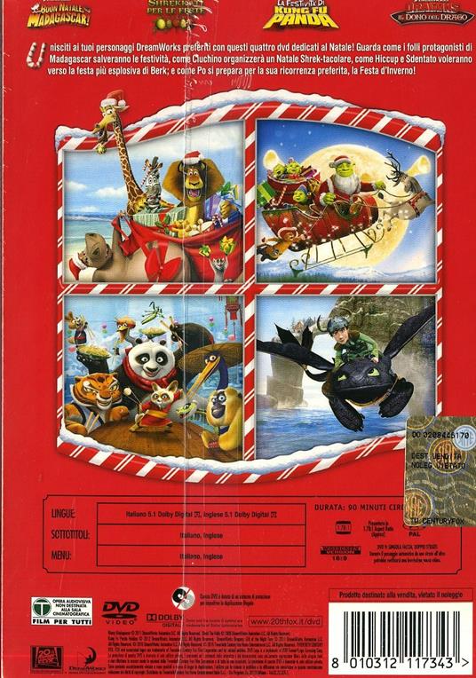 DreamWorks Christmas Shorts Collection di Gary Trousdale,Tim Johnson,David Soren - DVD - 2