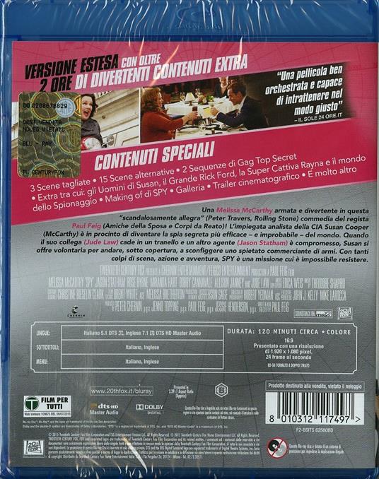 Spy di Paul Feig - Blu-ray - 2