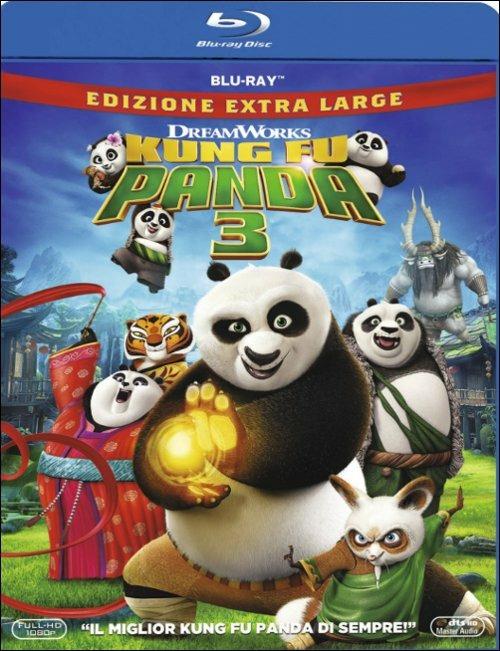 Kung Fu Panda 3<span>.</span> Edizione Extra Large di Jennifer Yuh Nelson,Alessandro Carloni - Blu-ray