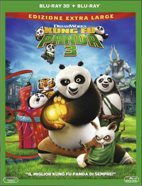 Kung Fu Panda 3 3D. Edizione Extra Large (Blu-ray + Blu-ray 3D) di Alessandro Carloni,Jennifer Yuh Nelson