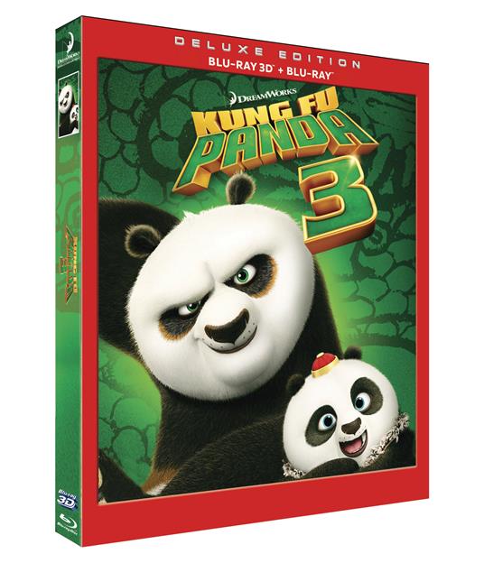Kung Fu Panda 3 3D. Edizione Extra Large (Blu-ray + Blu-ray 3D) di Alessandro Carloni,Jennifer Yuh Nelson - 2