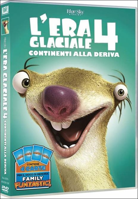 L' era glaciale 4. Continenti alla deriva di Mike Thurmeier,Steve Martino - DVD