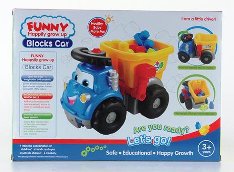 Dg 070874. Camion con Mattoncini - 9