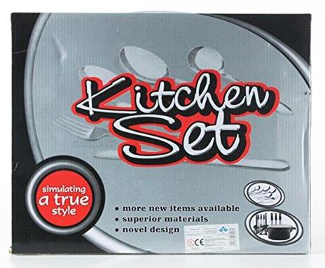 Dg 070852. Set 2 Pentole Con Coperchi In Plastica + Accessori - 4