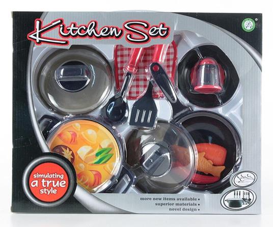 Dg 070852. Set 2 Pentole Con Coperchi In Plastica + Accessori - 5