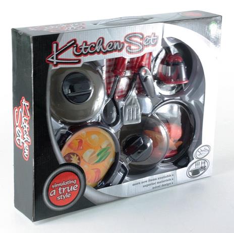 Dg 070852. Set 2 Pentole Con Coperchi In Plastica + Accessori - 6