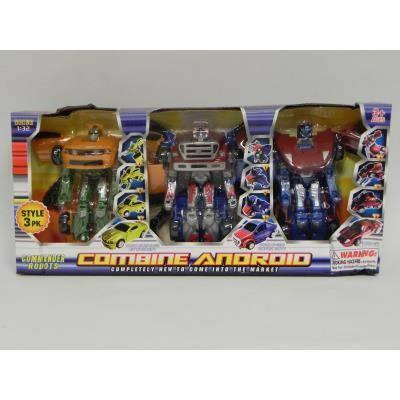 Transformers combine android 3 pezzi