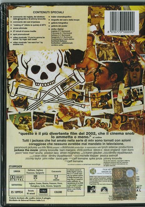 Jackass. Il film di Jeff Tremaine - DVD - 2