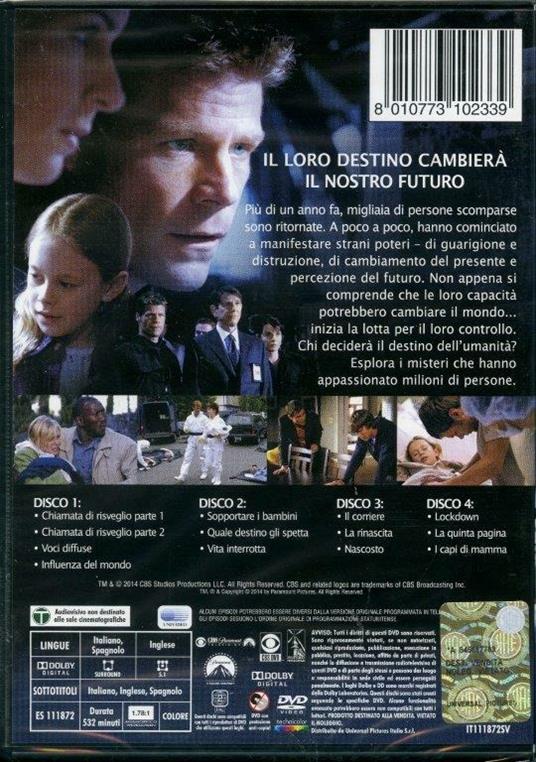 The 4400. Stagione 2 (Serie TV ita) (4 DVD) di Scott Peters,Vincent Misiano,Nick Copus,Leslie Libman - DVD - 2