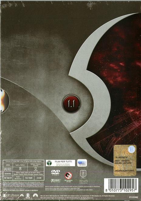 Star Trek. Deep Space Nine. Stagione 1. Parte 1 (3 DVD) - DVD - 2