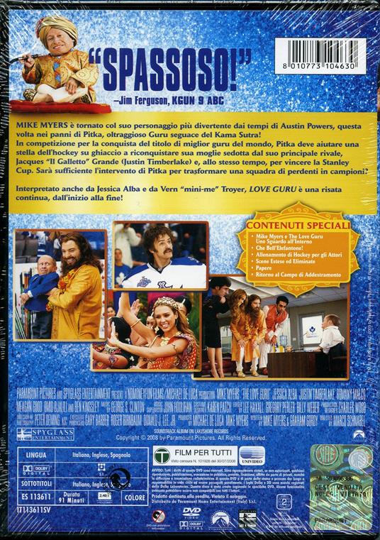 Love Guru di Marco Schnabel - DVD - 2