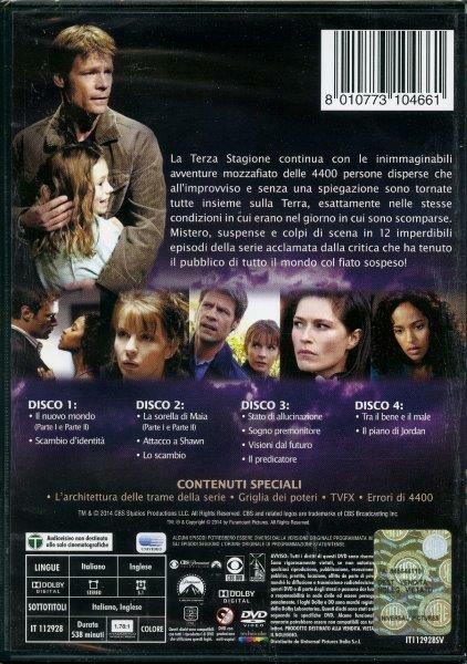 The 4400. Stagione 3 (Serie TV ita) (4 DVD) di Scott Peters,Vincent Misiano,Nick Copus,Leslie Libman - DVD - 2
