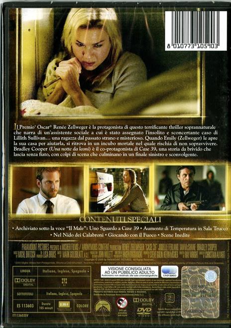 Case 39 di Christian Alvart - DVD - 2
