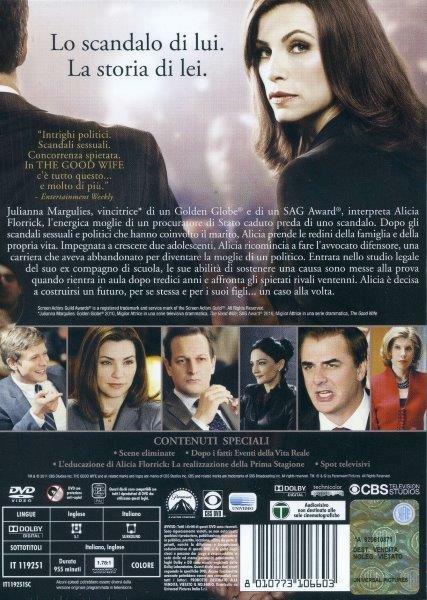 The Good Wife. Stagione 1 (Serie TV ita) (6 DVD) di Charles McDougall,Scott Ellis,Daniel Minahan,Gloria Muzio - DVD - 2
