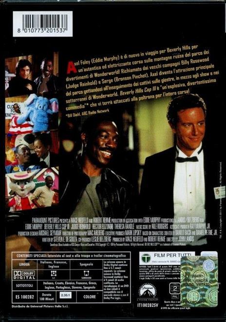 Beverly Hills Cop III di John Landis - DVD - 2