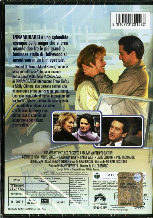 Innamorarsi di Ulu Grosbard - DVD - 2