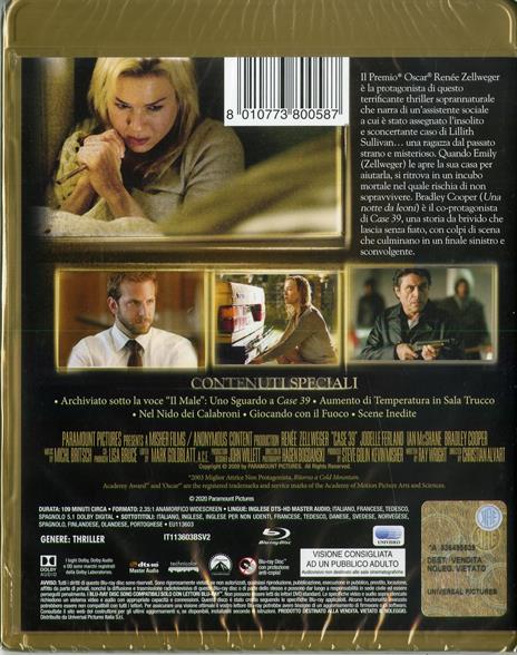 Case 39 di Christian Alvart - Blu-ray - 3